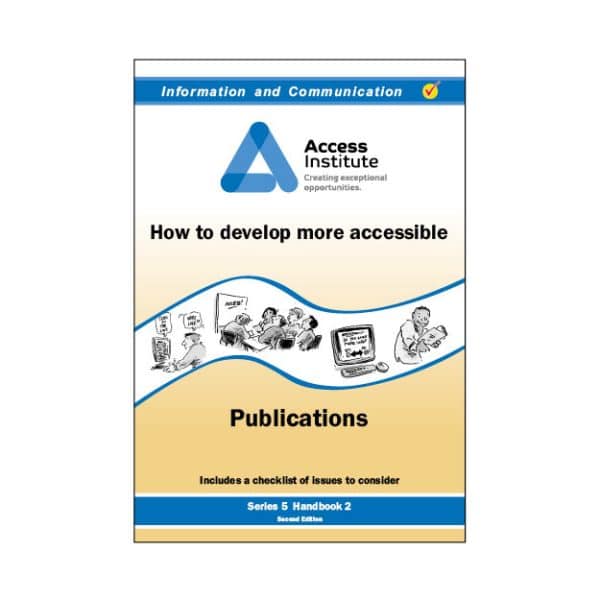5.2 - How to develop more accessible Publications